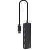 Image de Gembird 4-portowy HUB USB 3.1 Gen 1 (USB-A, USB-C, 4 ports), Station d'accueil + hub USB, Noir