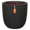 Image de Capi Jardiniere Nature Rib 43x41 cm noir KBLR933 424234
