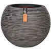 Image de Vase boule - CAPI EUROPE - RIB NL - 40 x 32 cm - Anthracite
