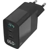 Image de Sitecom 65w Pd Wall Charger, LED Screen (65 W, 3 ports), Chargeur USB, Noir