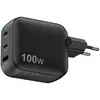 Image de Sitecom 100W GaN Power Delivery Wall Charger (CH-1103) (100 W, 3 ports), Chargeur USB, Noir