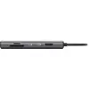 Image de Sitecom Hub Multiporta USB-C (USB-C), Station d’accueil + hub USB, Argent