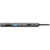 Image de Sitecom Hub Multiporta USB-C Power Delivery (USB-C, 8 ports), Station d’accueil + hub USB, Argent