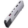 Image de Sitecom MacBook Pro Multiport Hub 6 in 2 Zilver (AC-2103) (USB-C, 6 ports), Station d'accueil + hub USB, Argent