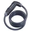 Image de Bbb codesafe bbl-35 antivol vélo à combinaison noir 10mmx1500mm
