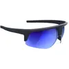Image de BBB, Unisexe, Lunettes de sport, Comet (Bleu Glace, noir mat, Fumée), Noir, Bleu