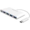 Image de Macally UC3HUB4C - Adaptateur USB-C vers USB-C / 4 x USB-A