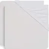 Image de Drap housse Jollein Jersey Blanc 80x90 cm