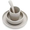 Image de Jollein Ensemble à dîner 4 pcs Nougat Silicone
