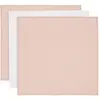 Image de Jollein, Lange + bavoir, Lot de 3 bavoirs étincelants Grand (70 x 70 cm)