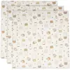 Image de Jollein, Lange + bavoir, Mullwindeln Hydrophill Miffy Family Farm-3 St. 70 cm x 70 cm (70 x 70 cm)