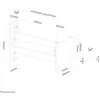 Image de Neomounts FPMA-W820 simple Support mural pour écran 25,4 cm (10) - 68,6 cm (27) argent inclinable, mobile