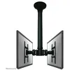 Image de Neomounts by Newstar FPMA-C200D - Support - full-motion - pour 2 écrans LCD - noir - Taille d'écran : 10"-40" - montable au plafond