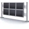 Image de Neomounts NEWSTAR FLAT SCREEN DESK TOOLBAR POUR 6 ÉCRANS (70 X 130 CM) 10-24" Sidabrinis (Mur, 24", 10 kg), Support de moniteur, Argent