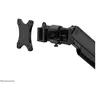 Image de Neomounts NEXT One DS65S-950BL2 - Kit de montage (bras articulé) - pleine action - pour 2 écrans LCD - aluminium - noir - Taille d'écran : 24"-34" - montrable sur bureau