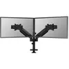 Image de Neomounts support de table duo 100x100 11kg/24-34"/noir/entièrement mobile (Tables, 34", 11 kg), Support de moniteur, Noir