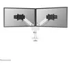 Image de Neomounts Support de table duo 100x100 11kg/24-34"/blanc/entièrement mobile (Tables, 34", 11 kg), Support de moniteur, Blanc
