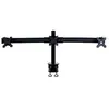 Image de Neomounts FPMA-D700D3 - Kit de montage - pour 3 écrans LCD - noir - Taille d'écran : 10"-27" - pinces montables, montrable sur bureau