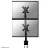 Image de Neomounts FPMA-D700DV - Kit de montage - pleine action - pour 2 écrans LCD - noir - Taille d'écran : 10"-27" - pinces montables, montrable sur bureau