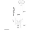 Image de Support TV pour plafond Neomounts FPMA-C200BLACK 25,4 cm (10) - 101,6 cm (40) inclinable + pivotant, rotatif noir