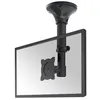 Image de Neomounts FPMA-C025BLACK simple Support décran pour plafond 25,4 cm (10) - 76,2 cm (30) noir inclinable, support de plafond, rotatif
