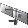 Image de Neomounts by Newstar FPMA-D550DD - Pied - full-motion - pour 2 écrans LCD - noir - Taille d'écran : 10"-32" - support pour ordinateur de bureau, montrable sur bureau - Noir