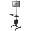 Image de Neomounts FPMA-MOBILE1700 1 pièce Chariot pour PC/moniteur 25,4 cm (10) - 81,3 cm (32) noir mobile, rotatif, inclinable