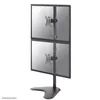 Image de Neomounts FPMA-D550DDVBLACK x2 Support de table pour écran 25,4 cm (10) - 81,3 cm (32) noir mobile, rotatif, inclinable, sur pied