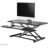 Image de Neomounts Poste de travail assis-debout, Réhausseur pour moniteur, Noir