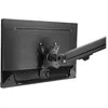 Image de Neomounts FPMA-D650 - Kit de montage - pleine action - pour Écran LCD - acier - noir - Taille d'écran : 17"-27" - pinces montables, oeillet, montrable sur bureau