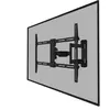 Image de Neomounts WAH 1TFT 3Articulation Max.40 (Mur, 40 kg, 40" - 65"), Support mural pour TV, Noir