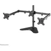 Image de Neomounts FPMA-D550DD3BLACK x3 Support de table pour écran 33,0 cm (13) - 68,6 cm (27) noir inclinable, rotatif, mobile