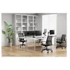 Image de Neomounts DS70-750BL2 - Kit de montage (support de montage pour bureau) - bras double réglable en hauteur et en mouvement - pour 2 écrans LCD - noir - Taille d'écran : 17"-27" - pinces montables, oeillet