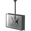 Image de Neomounts FPMA-C340DBLACK x2 Support décran pour plafond 81,3 cm (32) - 190,5 cm (75) noir inclinable, mobile, support de plafond