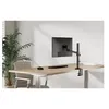 Image de Neomounts DS60-425BL1 - Kit de montage (fixation par pince pour bureau, passe-fil de bureau, plaque d'adaptation VESA, bras pour moniteur) - bras réglable en mouvement complet - pour Écran LCD - acier - noir - Taille d'écran : 17"-27"