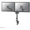 Image de Neomounts DS60-425BL2 x2 Support de table pour écran 43,2 cm (17) - 68,6 cm (27) noir inclinable, rotatif, mobile, réglable en hauteur