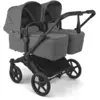Image de Poussette Jumeaux Bugaboo Donkey 6 -  Habillages Moon Grey