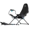 Image de Cockpit simulation gaming Playseat - Challenge X Logitech G Edition - Tissu, Simili-cuir - G.00248 - Noir, Gris