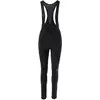 Image de Agu, Femmes, Pantalon de cyclisme, Lange Fietsbroek met Zeem II Essential Dames - Zwart - XS - Met Bretels (XS), Noir