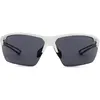 Image de Agu, Unisexe, Lunettes de sport, Valiant Bril Unisex - Wit- UV400 Lens - Inclusief Opbergzakje (Blanc), Blanc