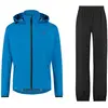 Image de Agu, Unisexe, Vestes de pluie, GO Regenpak Essential Dames & Heren - Blauw - L - Waterdicht & Ademend, Bleu, Noir, (L)
