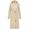 Image de Agu, Femmes, Veste de cyclisme, veste imperméable long trench coat (XXL), Beige, XXL