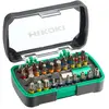 Image de Hikoki, Embouts, Jeu d'embouts de vissage HITACHI, 32 pièces (Clé Allen, Fente de vis)