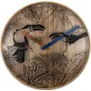 Image de NeXtime NE-3230 Horloge murale Tropica à ~ 40 Bois