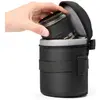 Image de easyCover Sacs à lentilles 105mm x 160mm, Housse pour appareil photo, Noir