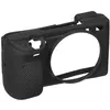Image de EasyCover   Housse Couverture de silicone (Caisse de la Chambre, caisse de la Chambre, boîtier de la peau) Par Encargo pour Sony Alpha a6300 (Noir)