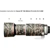 Image de easyCover Couvre-chêne pour objectif Camou. Forest pour Canon 100-400mm IS II USM (Manchon), Protection pour appareil photo, Vert