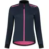 Image de Rogelli, Femmes, Veste de cyclisme, Veste de vélo Pesara Femme - Veste de vélo de course - Bleu/Rose (S), Multicolore, Bleu, Rose, S