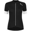 Image de Rogelli, Femmes, Maillot de cyclisme, Maillot Modesta Femme - Maillot vélo manches courtes - Noir/Blanc (S), Noir, Blanc, S