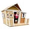 Image de AXI Cabane enfant LISA Brun Blanc